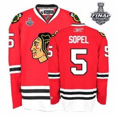 Brent Sopel Jersey 5 Authentic Red Home Man With 2013 Stanley Cup Finals Brent Sopel Jersey 5 Authentic Red Home Man With 2013 Stanley Cup Finals
