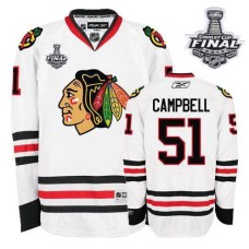 Brian Campbell Jersey 51 Authentic White Man With 2013 Stanley Cup Finals Brian Campbell Jersey 51 Authentic White Man With 2013 Stanley Cup Finals