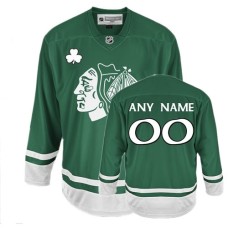 Customized Jersey Green St Pattys Day Authentic Man Customized Jersey Green St Pattys Day Authentic Man