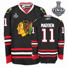 John Madden Jersey 11 Authentic Black Man With 2013 Stanley Cup Finals John Madden Jersey 11 Authentic Black Man With 2013 Stanley Cup Finals