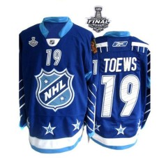 Jonathan Toews Jersey 19 Authentic Blue With 2013 Stanley Cup Finals Jonathan Toews Jersey 19 Authentic Blue With 2013 Stanley Cup Finals