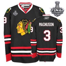 Keith Magnuson Jersey 3 Authentic Black Man With 2013 Stanley Cup Finals Keith Magnuson Jersey 3 Authentic Black Man With 2013 Stanley Cup Finals