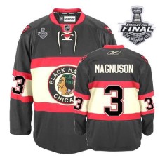 Keith Magnuson Jersey 3 Authentic Black New Third Man With 2013 Stanley Cup Finals Keith Magnuson Jersey 3 Authentic Black New Third Man With 2013 Stanley Cup Finals