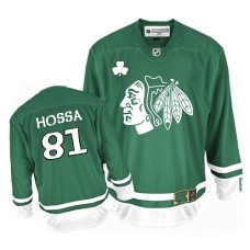 Marian Hossa Jersey 81 Authentic Green St Pattys Day Man Marian Hossa Jersey 81 Authentic Green St Pattys Day Man
