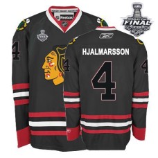 Niklas Hjalmarsson Jersey 4 Black Authentic With 2013 Stanley Cup Finals Niklas Hjalmarsson Jersey 4 Black Authentic With 2013 Stanley Cup Finals
