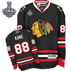 Patrick Kane Jersey 88 Authentic Black Man With 2013 Stanley Cup Finals