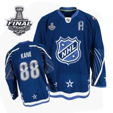 Patrick Kane Jersey 88 Authentic Dark Blue With 2013 Stanley Cup Finals