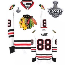 Patrick Kane Jersey 88 Authentic White Man With 2013 Stanley Cup Finals