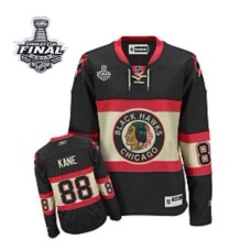 Patrick Kane Jersey 88 Black Womens New Third Authentic With 2013 Stanley Cup Finals