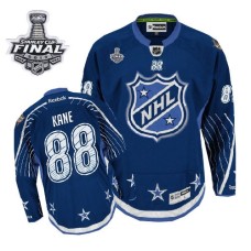 Patrick Kane Jersey 88 Navy Blue 2012 Premier With 2013 Stanley Cup Finals