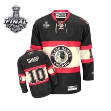 Patrick Sharp Jersey 10 Authentic Black New Third Man With 2013 Stanley Cup Finals Patrick Sharp Jersey 10 Authentic Black New Third Man With 2013 Stanley Cup Finals