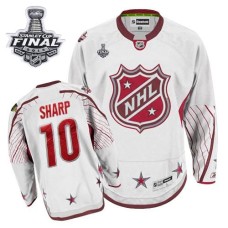 Patrick Sharp Jersey 10 Authentic White With 2013 Stanley Cup Finals Patrick Sharp Jersey 10 Authentic White With 2013 Stanley Cup Finals