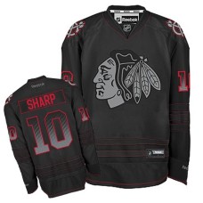 Patrick Sharp Jersey 10 Black Accelerator Authentic Patrick Sharp Jersey 10 Black Accelerator Authentic