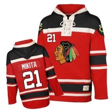 Stan Mikita Jersey Old Time Hockey 21 Red Sawyer Hooded Sweatshirt Premier Stan Mikita Jersey Old Time Hockey 21 Red Sawyer Hooded Sweatshirt Premier