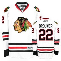 Troy Brouwer Jersey 22 Premier White Man